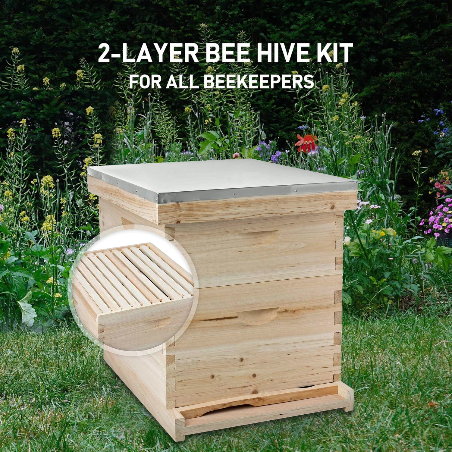 10-Frame Deep and Medium beehive box