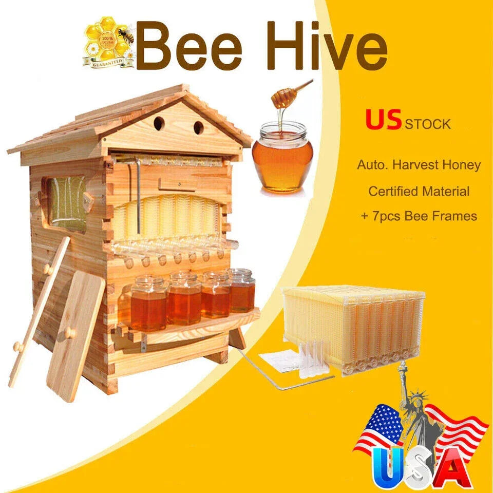 Flowing Hive With 7 Pcs Frames
