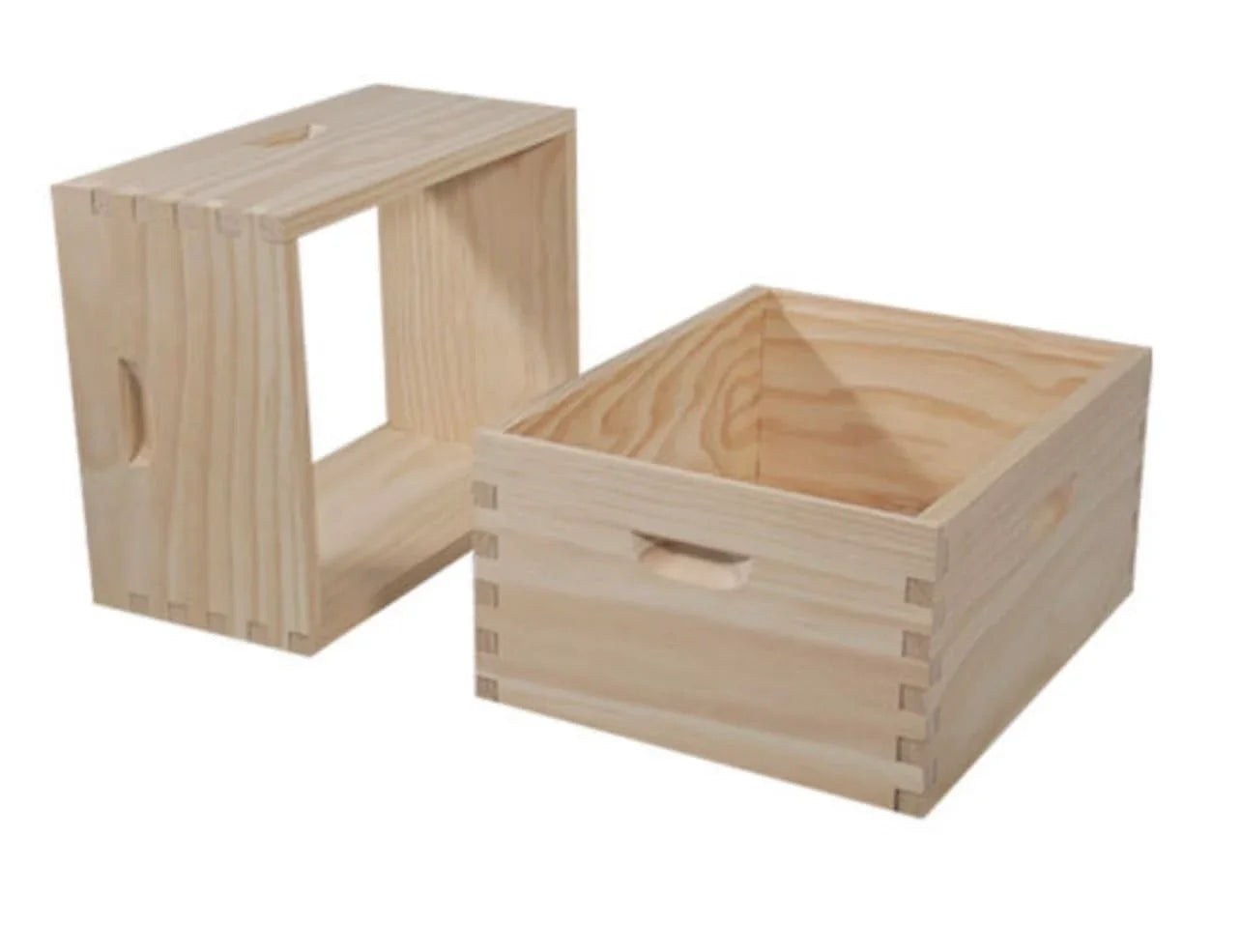 2 Pcs  10-frame langstroth beehive box Deep