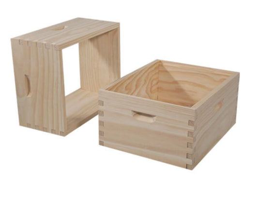 2 Pcs  10-frame langstroth beehive box Deep