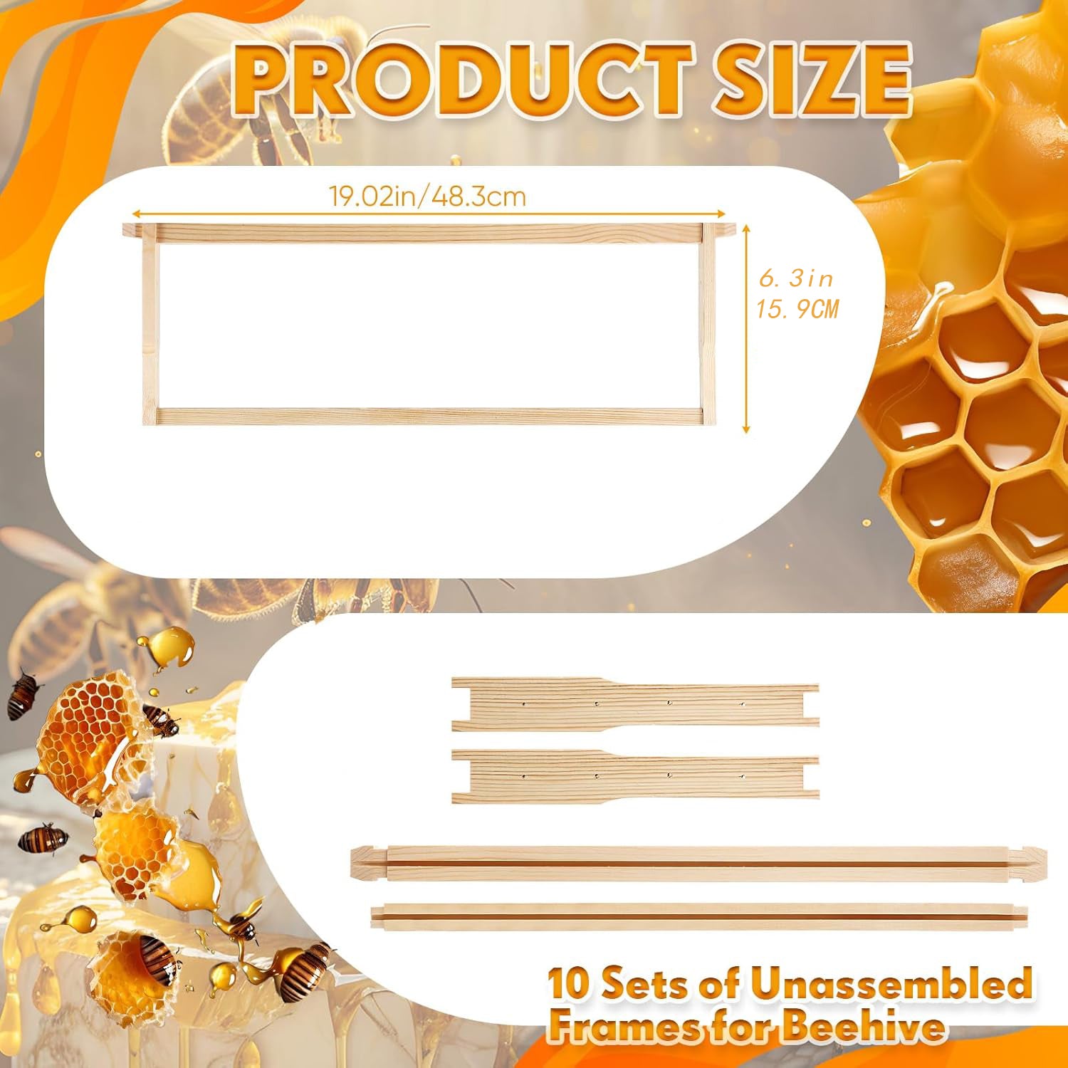 Bee Hive Medium Frames