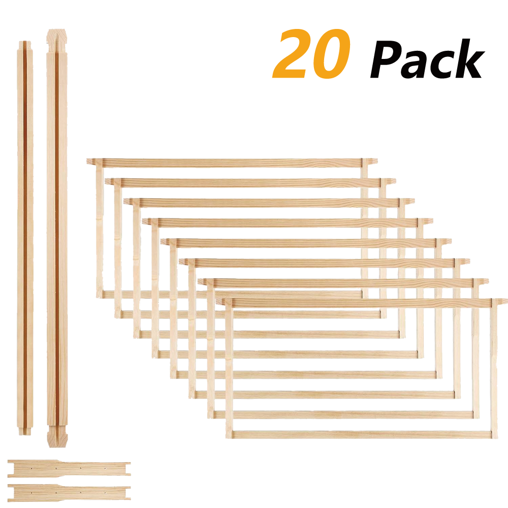 Premium Deep Bee Frames（20Pack）
